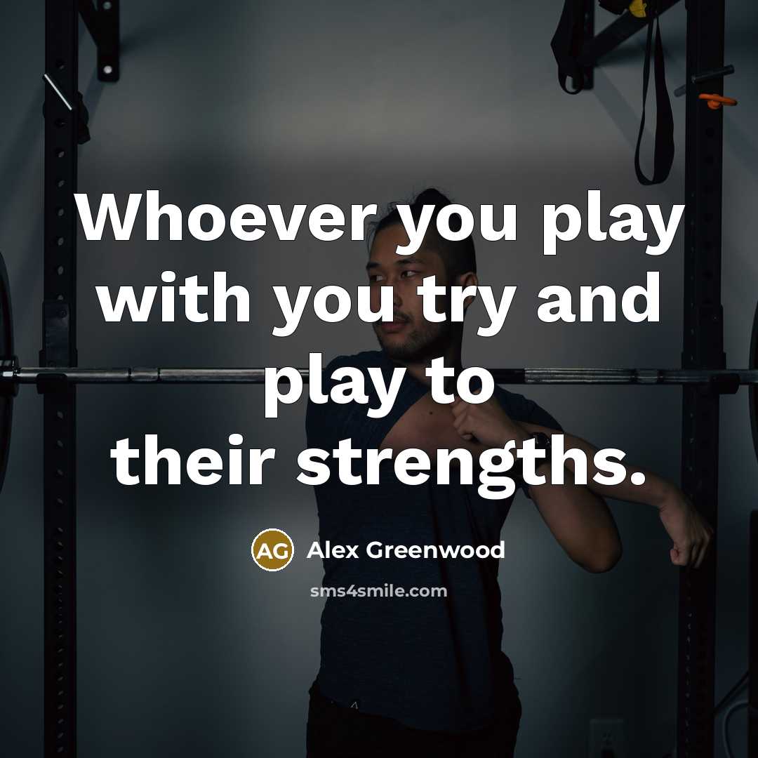 “Whoever you play with you try and play to their…” quote by Alex Greenwood