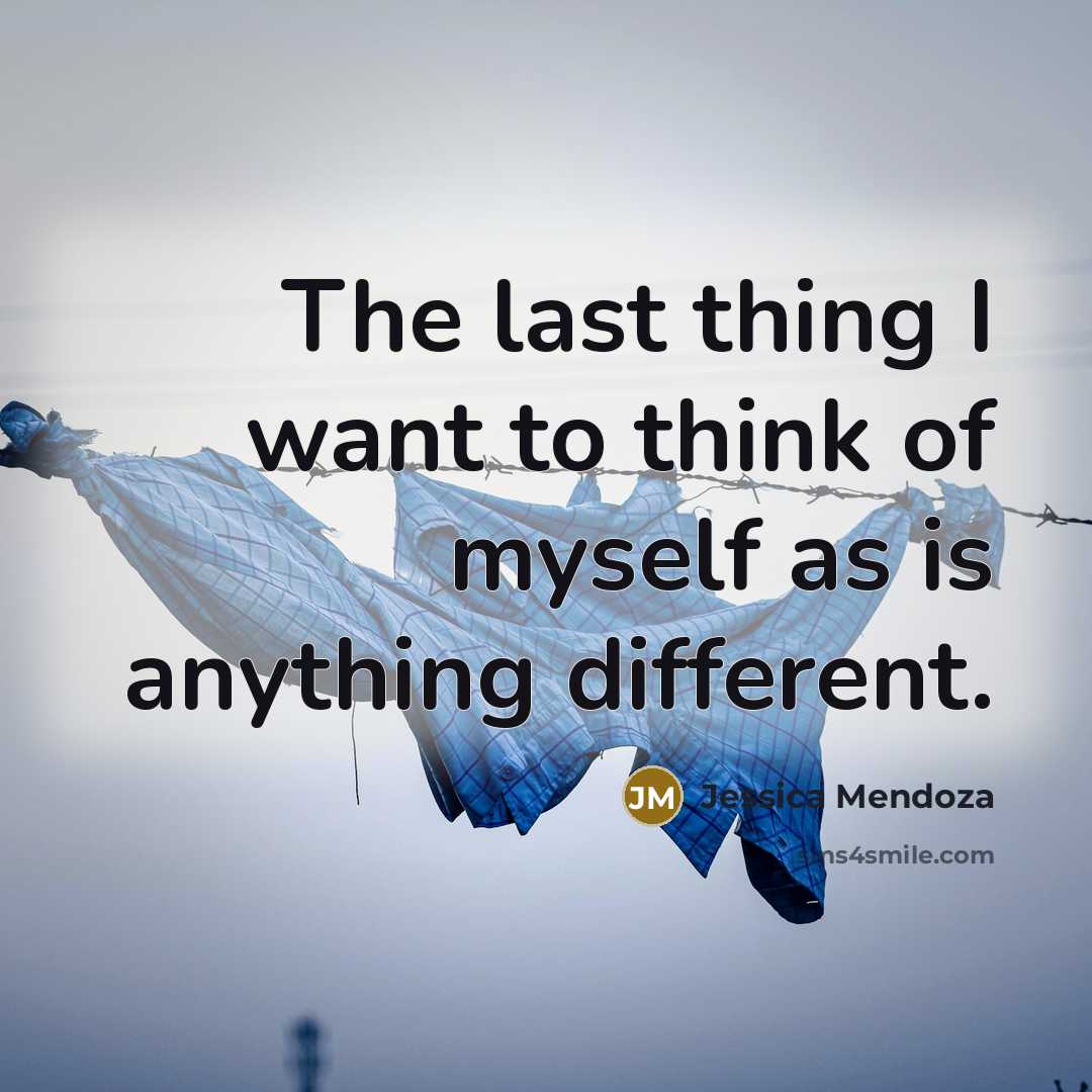 “The last thing I want to think of myself as…” quote by Jessica Mendoza