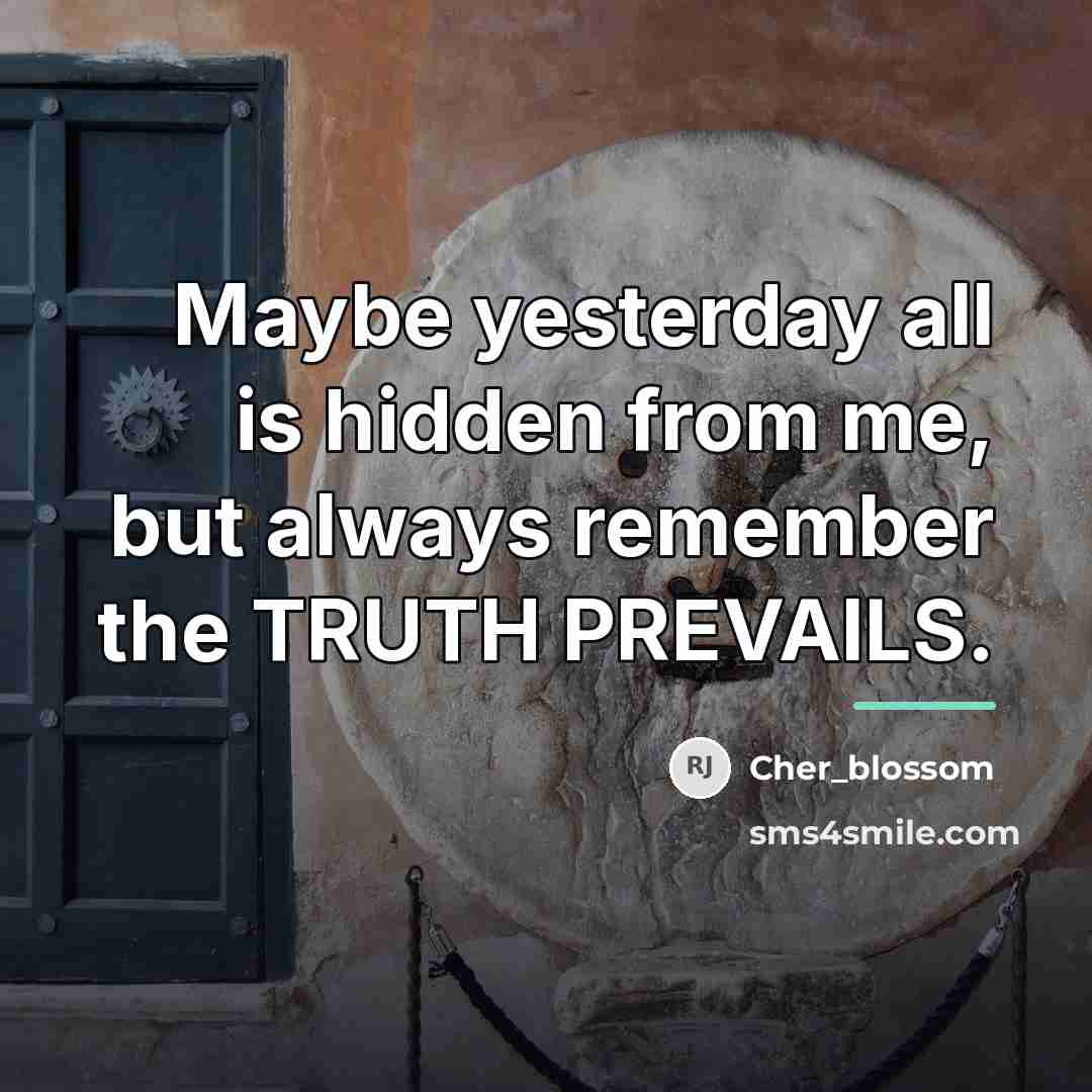 “Maybe yesterday all is hidden from me, but always remember…” quote by Cher_blossom