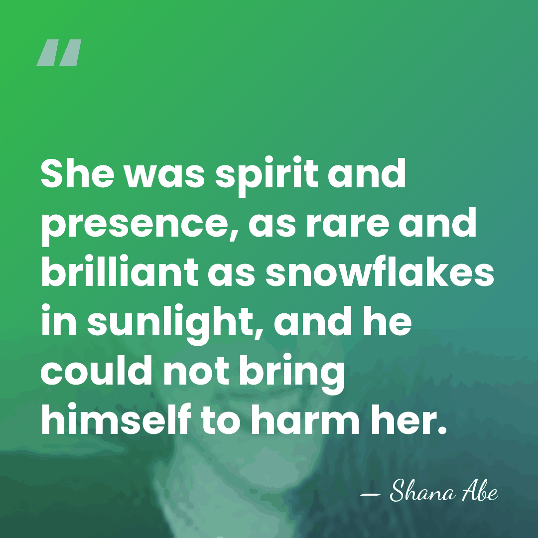 She was spirit and presence, as rare and brilliant as snowflakes in&hellip; - Shana Abe