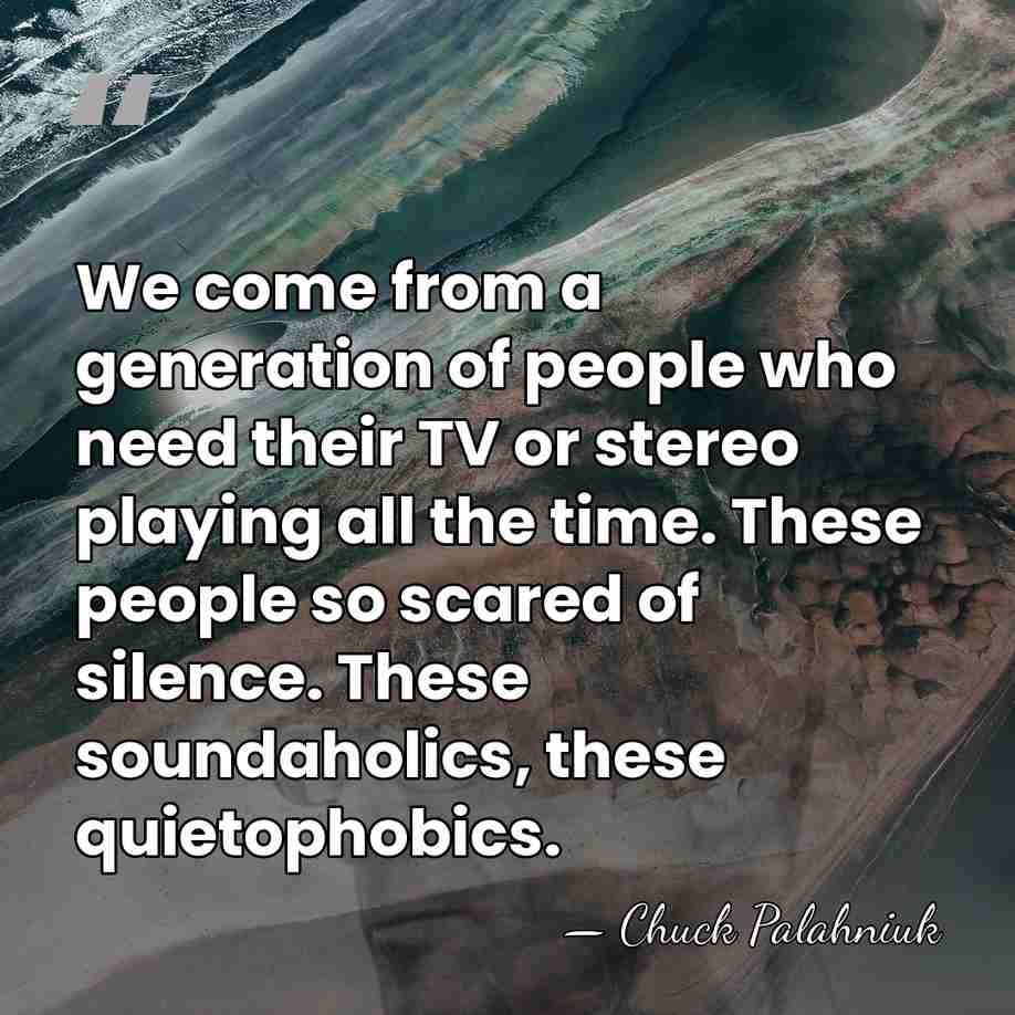 We come from a generation of people who need their TV or&hellip; - Chuck Palahniuk