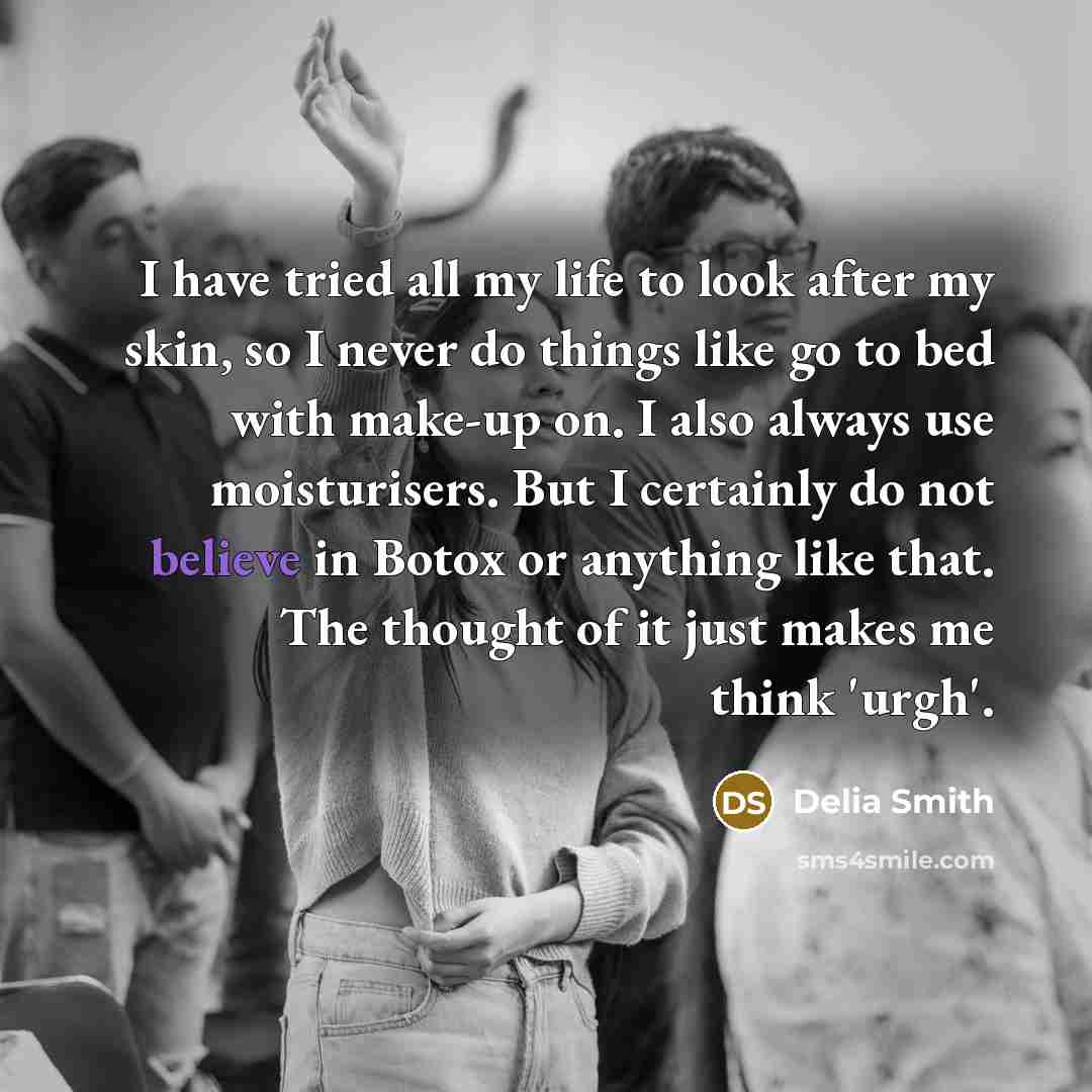 “I have tried all my life to look after my…” quote by Delia Smith