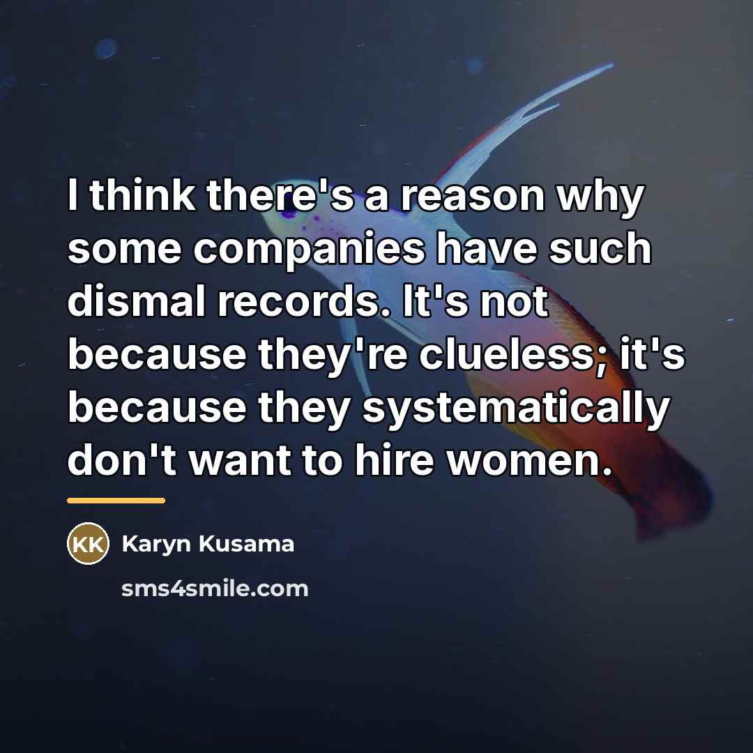 “I think there's a reason why some companies have such…” quote by Karyn Kusama