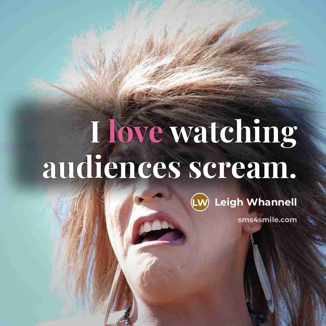 “I love watching audiences scream.” quote by Leigh Whannell