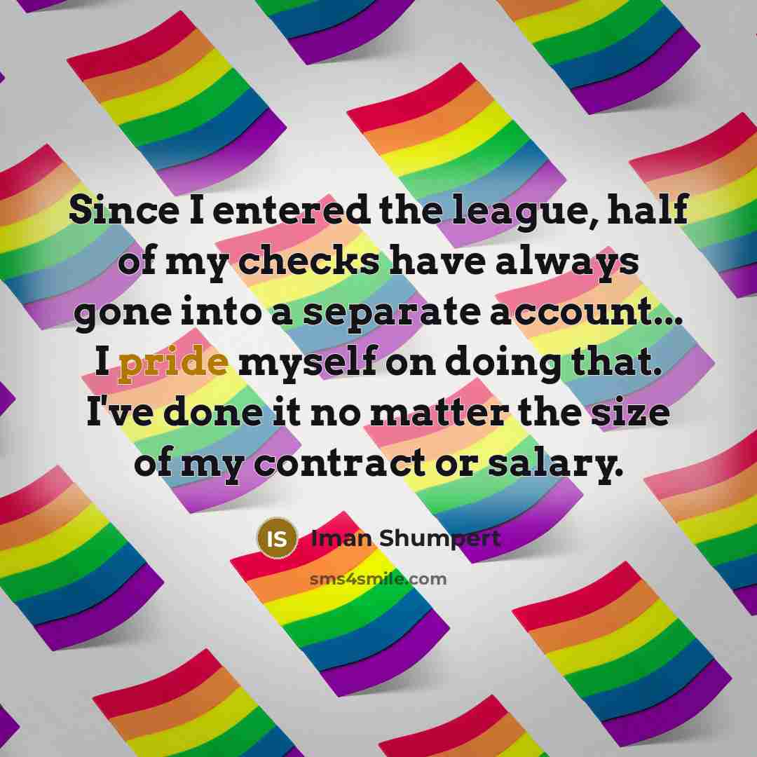“Since I entered the league, half of my checks have…” quote by Iman Shumpert