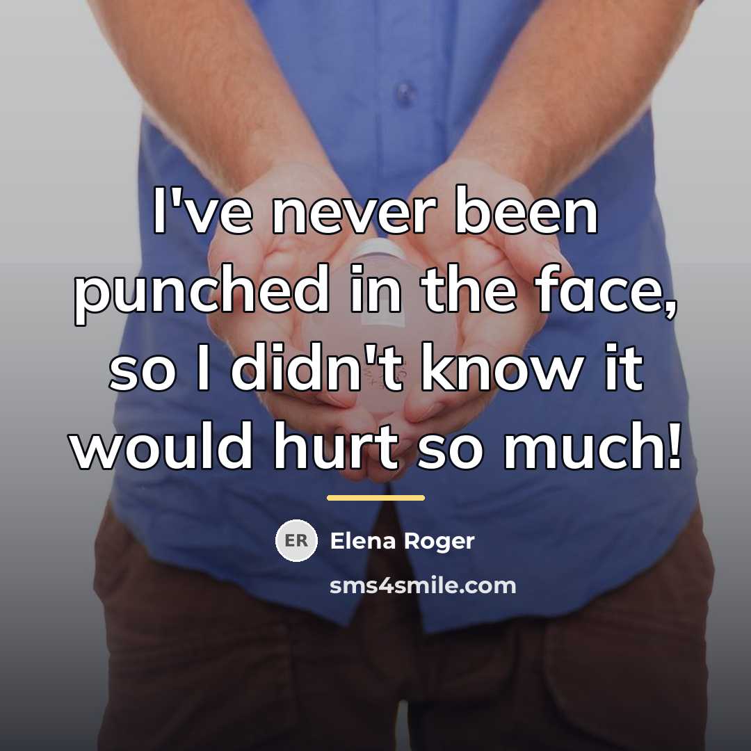 “I've never been punched in the face, so I didn't…” quote by Elena Roger