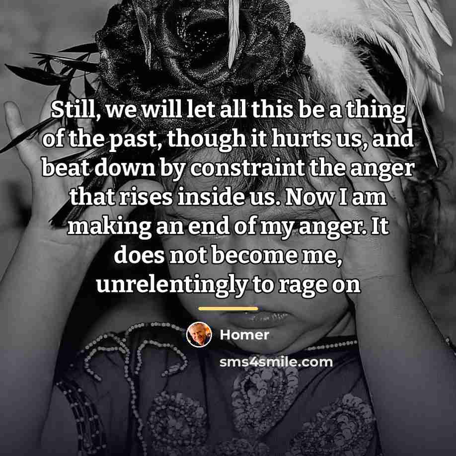 “Still, we will let all this be a thing of…” quote by Homer