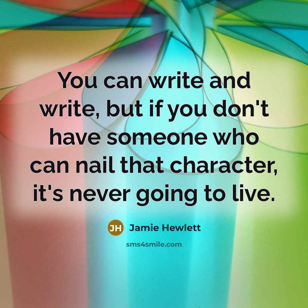 “You can write and write, but if you don't have…” quote by Jamie Hewlett