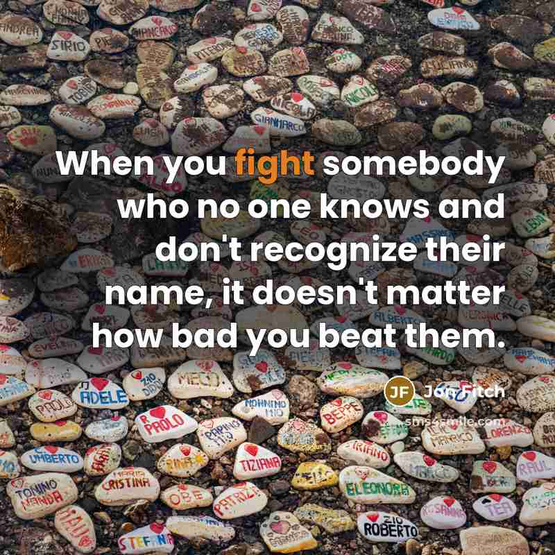 “When you fight somebody who no one knows and don't…” quote by Jon Fitch
