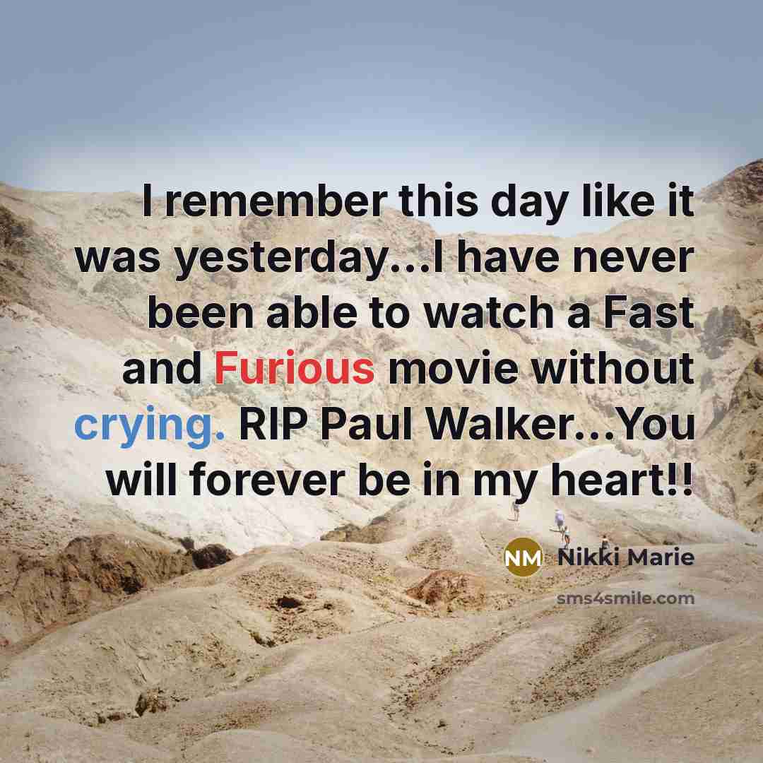 “I remember this day like it was yesterday...I have never…” quote by Nikki Marie