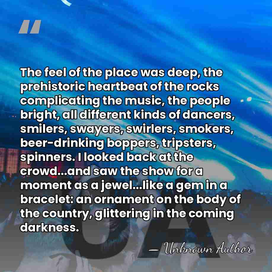 The feel of the place was deep, the prehistoric heartbeat of the&hellip; - Jason Burke