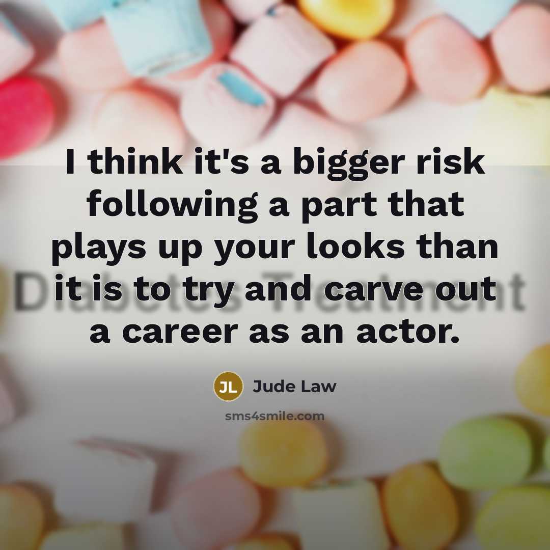 “I think it's a bigger risk following a part that…” quote by Jude Law