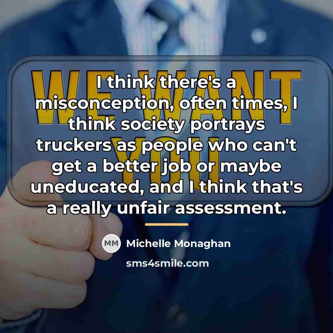 “I think there's a misconception, often times, I think society…” quote by Michelle Monaghan