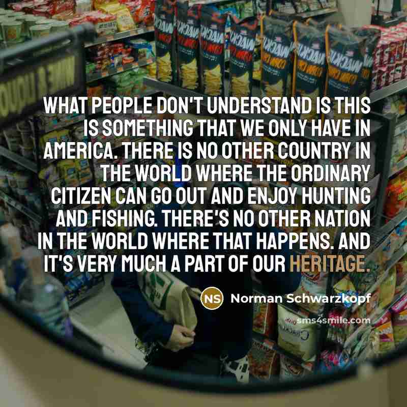 “What people don't understand is this is something that we…” quote by Norman Schwarzkopf