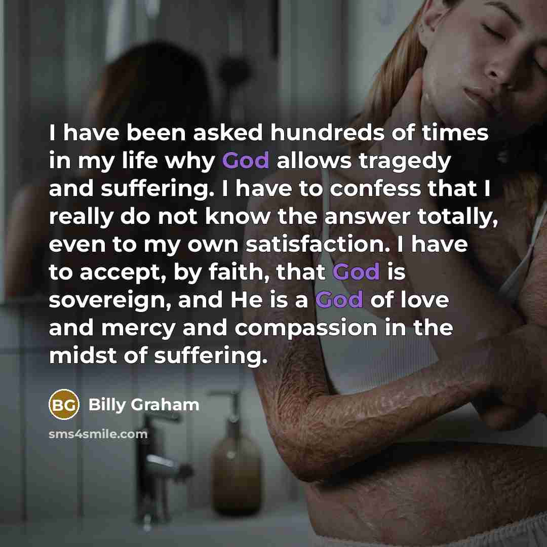 “I have been asked hundreds of times in my life…” quote by Billy Graham