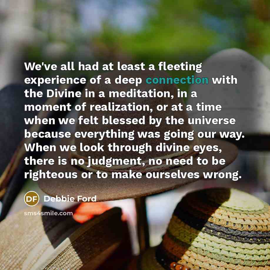 “We've all had at least a fleeting experience of a…” quote by Debbie Ford