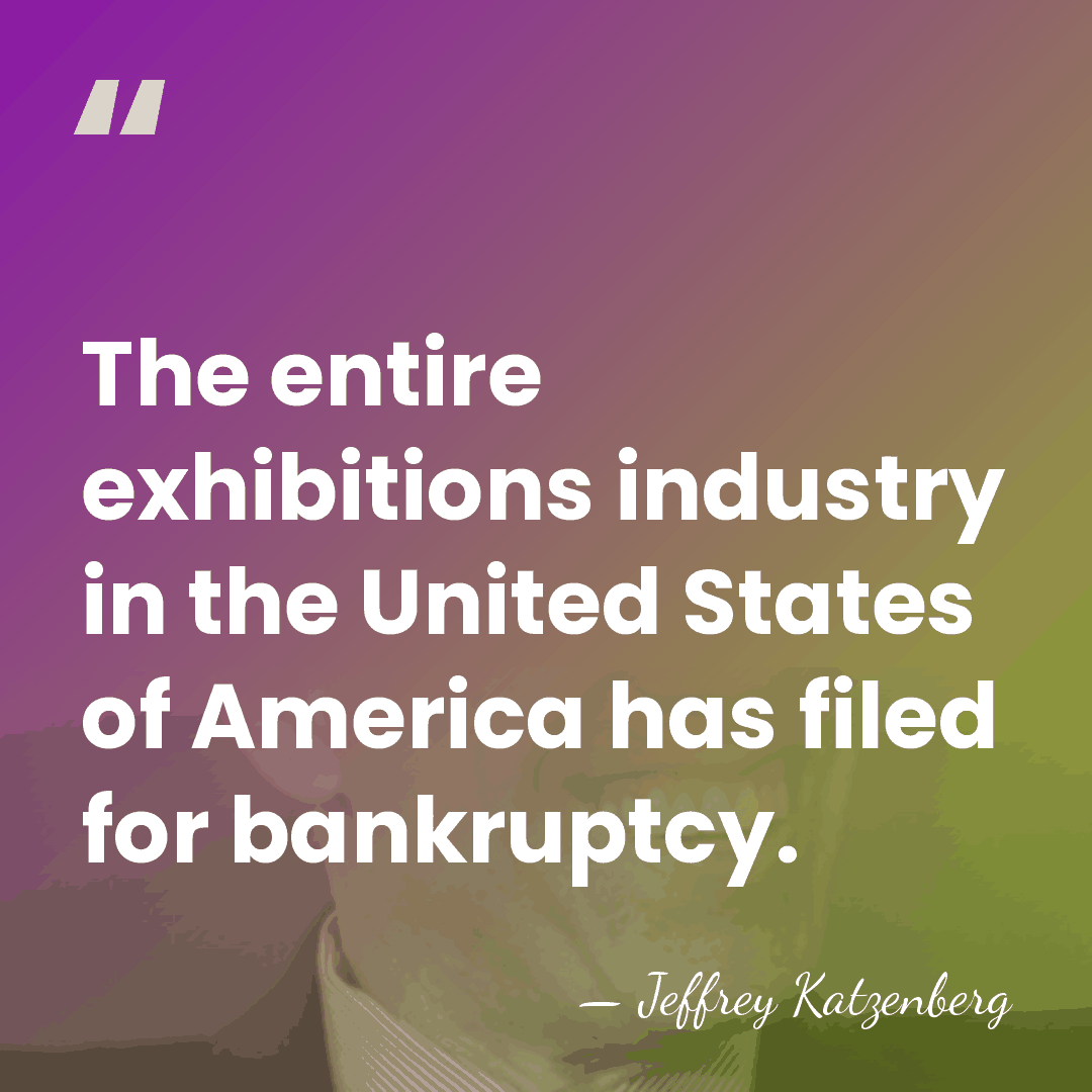 The entire exhibitions industry in the United States of America has filed&hellip; - Jeffrey Katzenberg