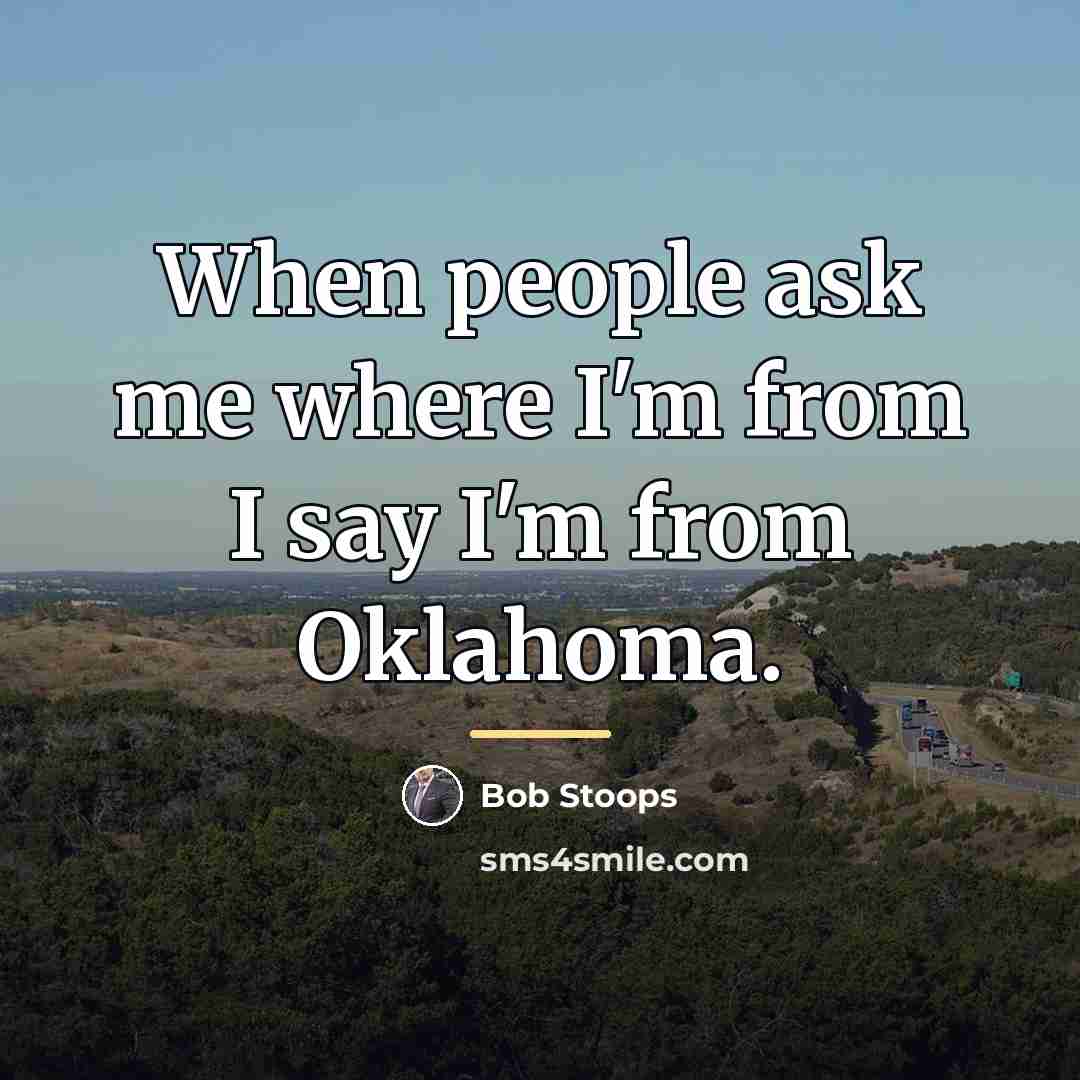 “When people ask me where I'm from I say I'm…” quote by Bob Stoops