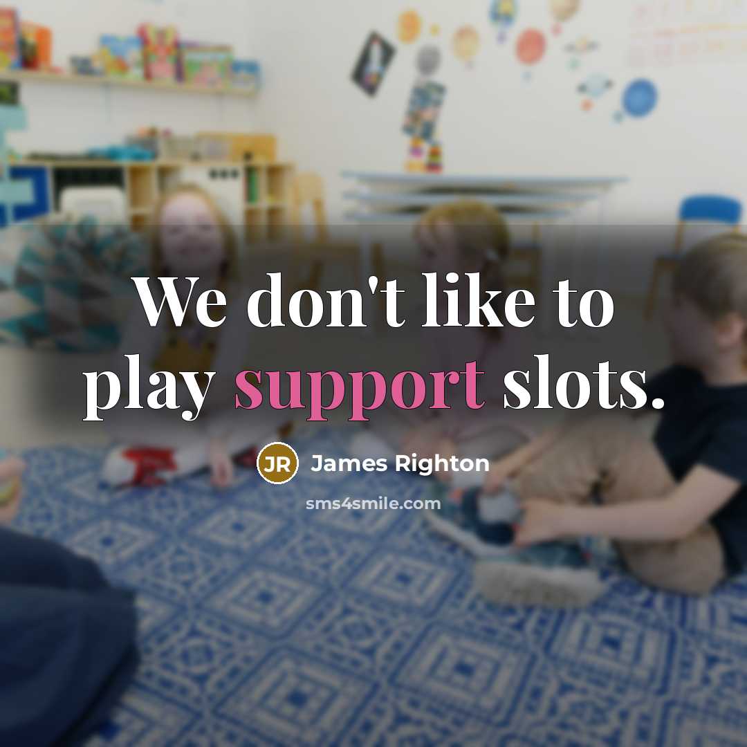 “We don't like to play support slots.…” quote by James Righton