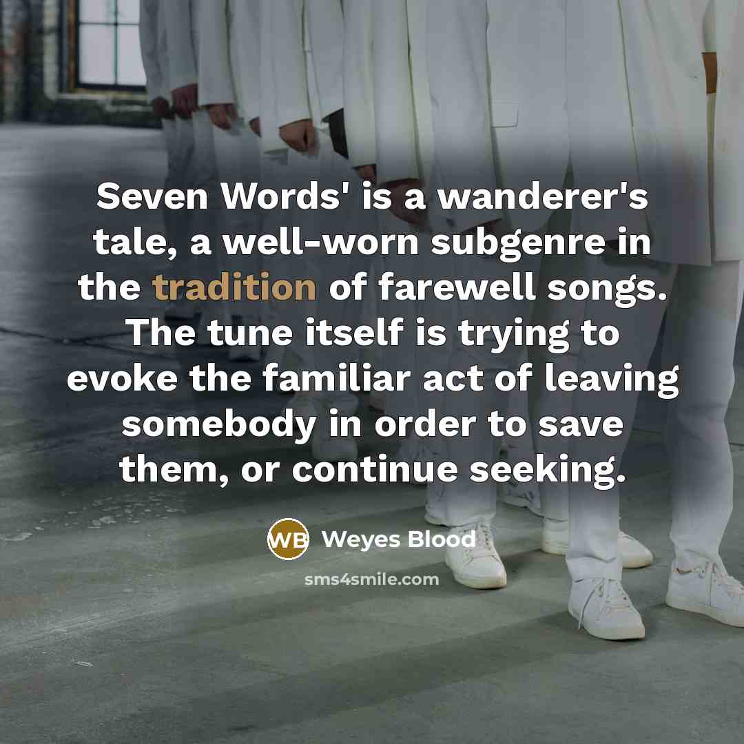 “Seven Words' is a wanderer's tale, a well-worn subgenre in…” quote by Weyes Blood