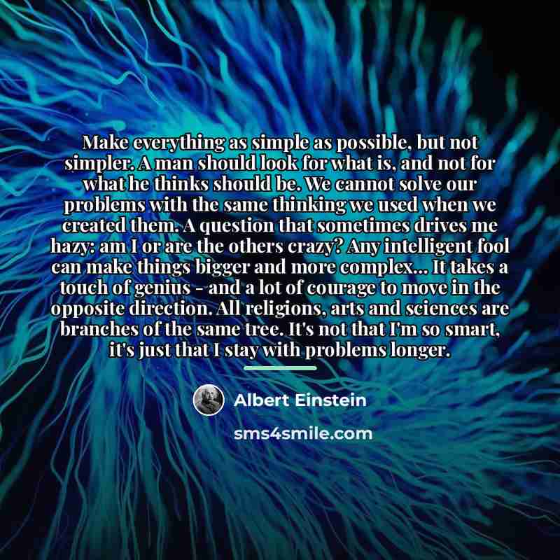 “Make everything as simple as possible, but not simpler. A…” quote by Albert Einstein