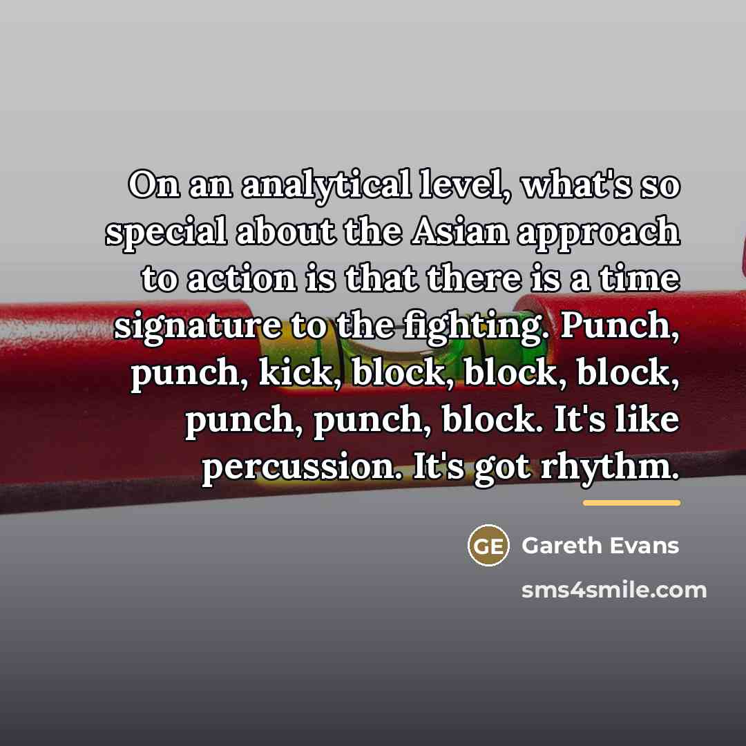 “On an analytical level, what's so special about the Asian…” quote by Gareth Evans