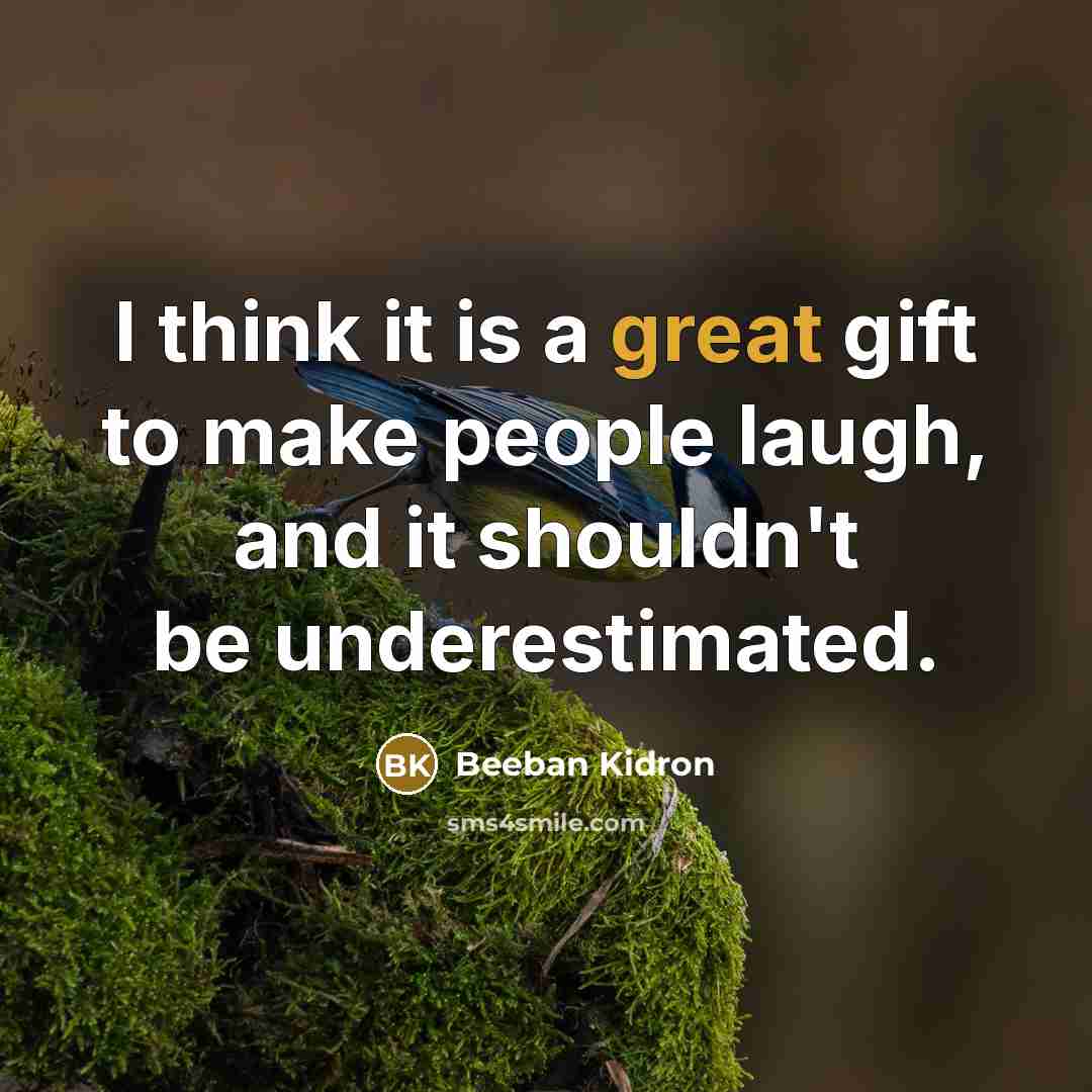 “I think it is a great gift to make people…” quote by Beeban Kidron