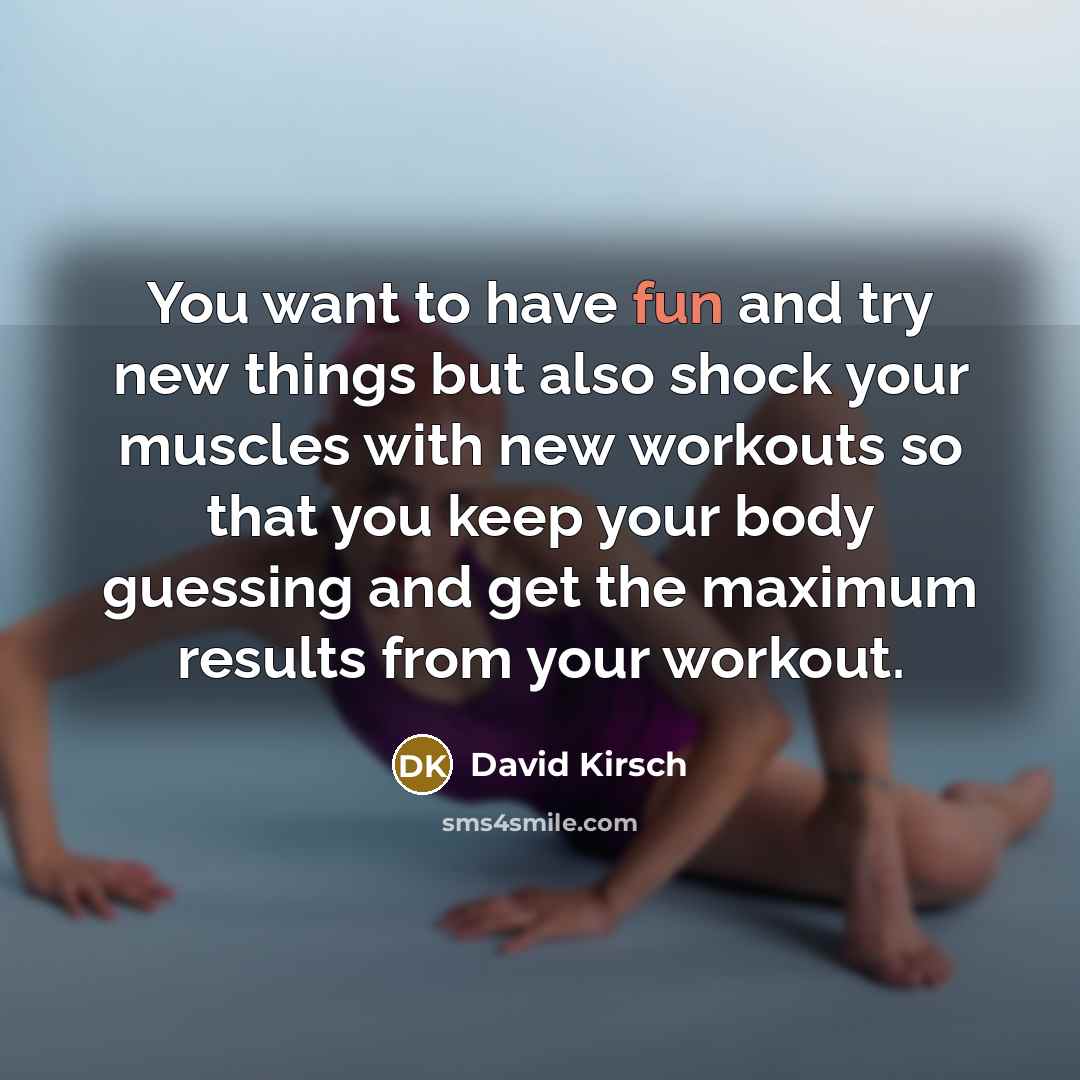 “You want to have fun and try new things but…” quote by David Kirsch