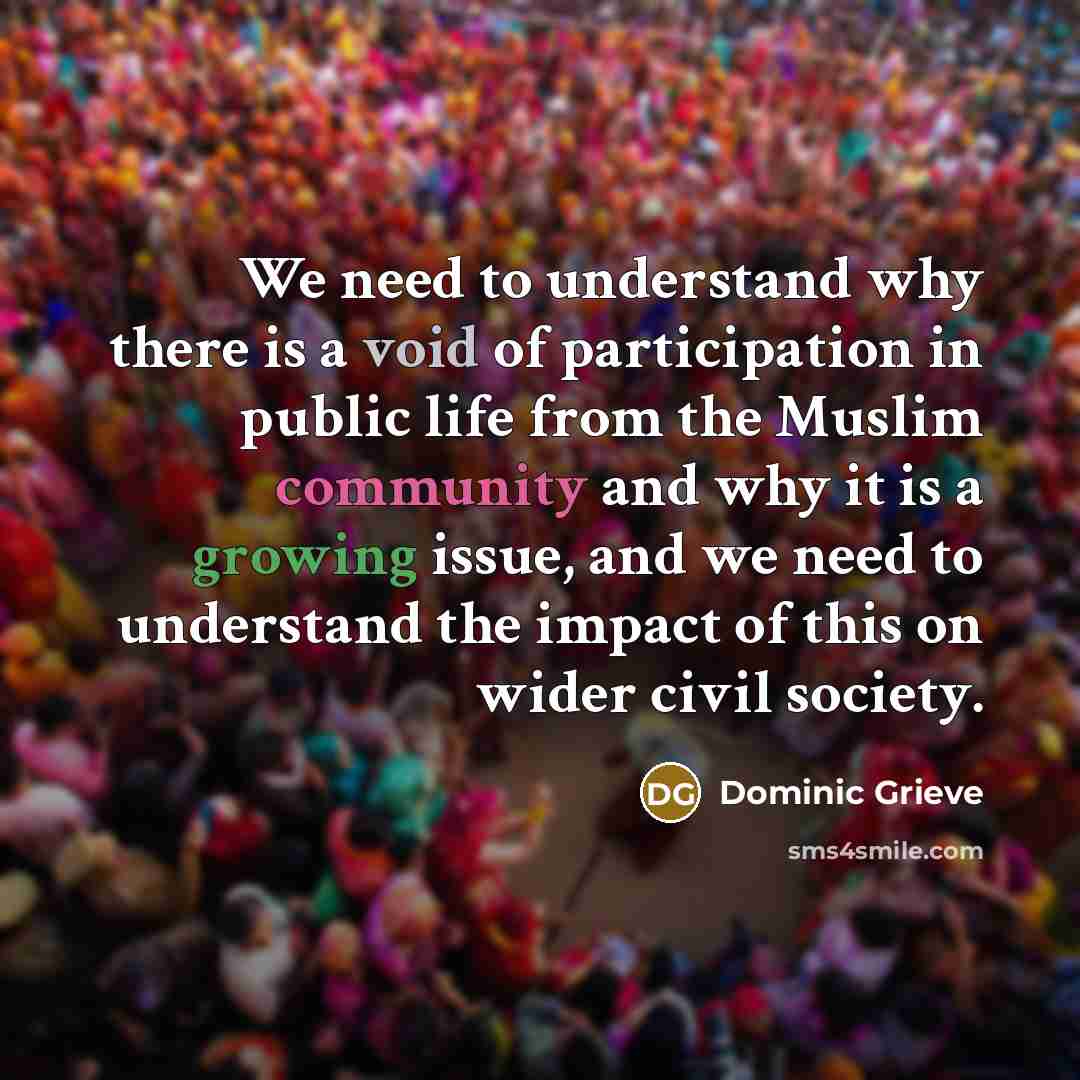 “We need to understand why there is a void of…” quote by Dominic Grieve