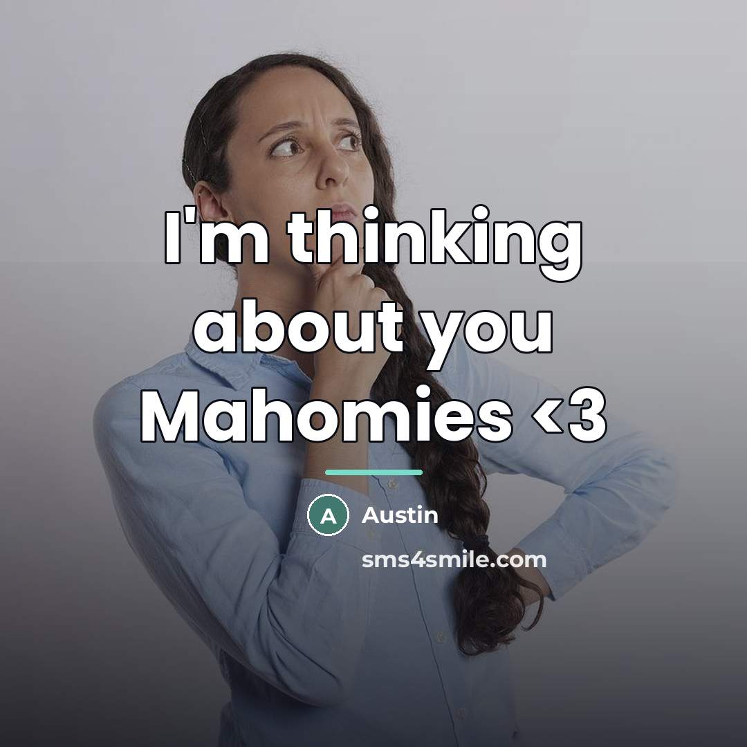 “I'm thinking about you Mahomies…” quote by Austin