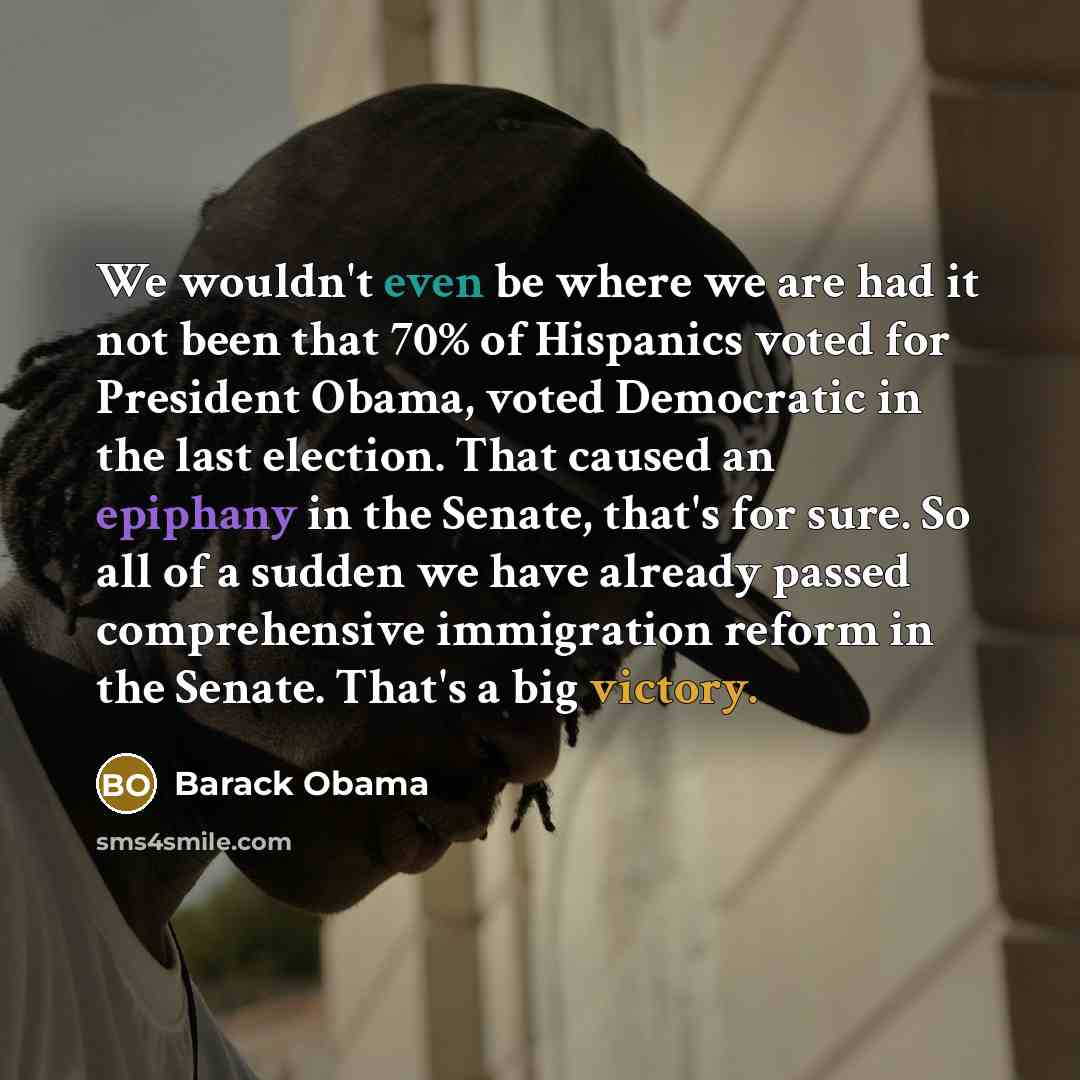“We wouldn't even be where we are had it not…” quote by Barack Obama