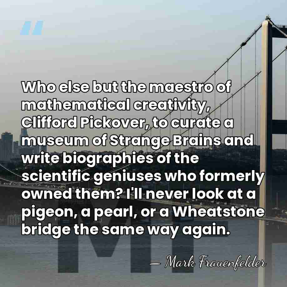 Who else but the maestro of mathematical creativity, Clifford Pickover, to curate&hellip; - Mark Frauenfelder