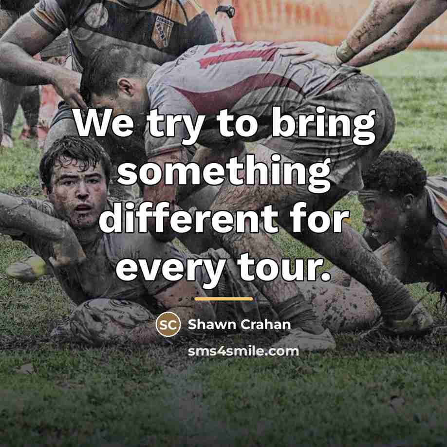 “We try to bring something different for every tour.…” quote by Shawn Crahan