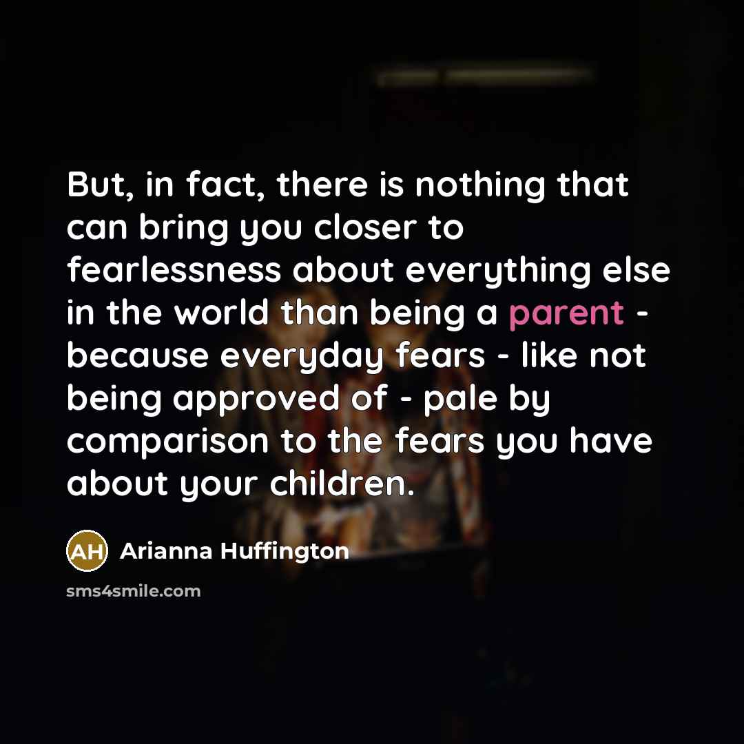 “But, in fact, there is nothing that can bring you…” quote by Arianna Huffington