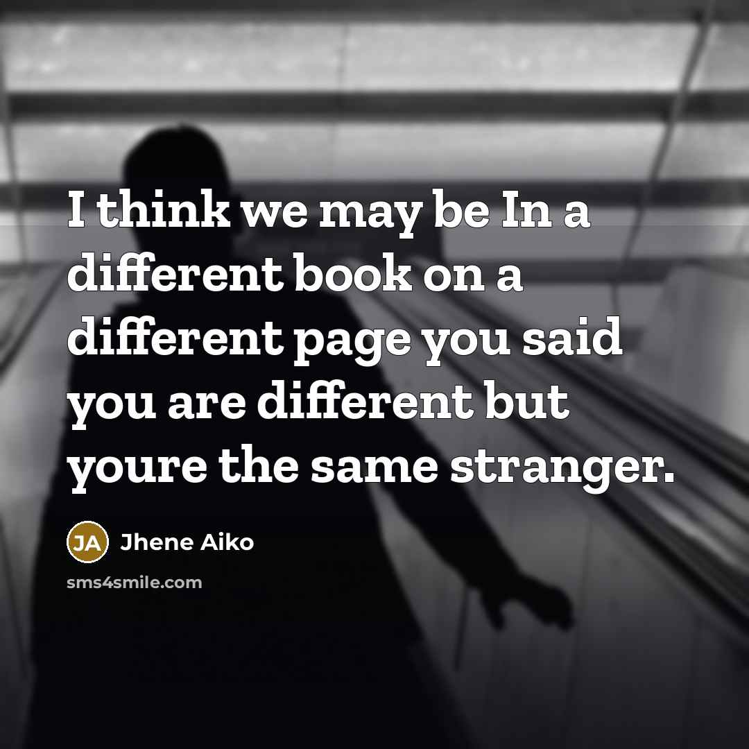 “I think we may be In a different book on…” quote by Jhene Aiko
