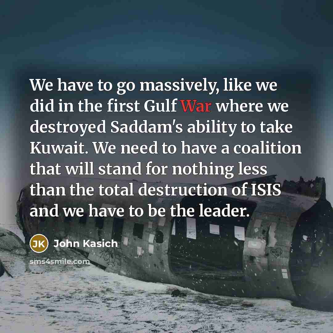 “We have to go massively, like we did in the…” quote by John Kasich