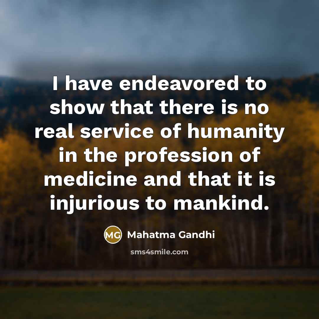 “I have endeavored to show that there is no real…” quote by Mahatma Gandhi