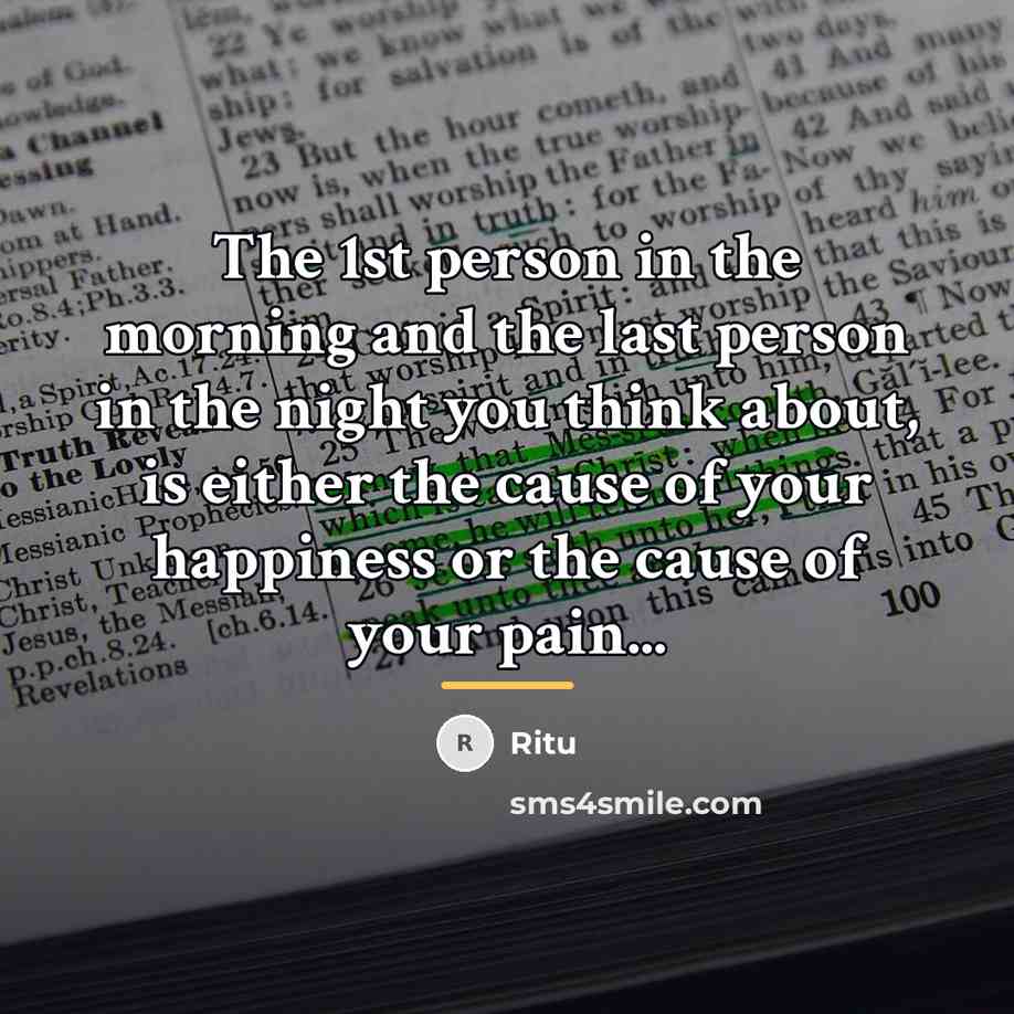 “The 1st person in the morning and the last person…” quote by Ritu