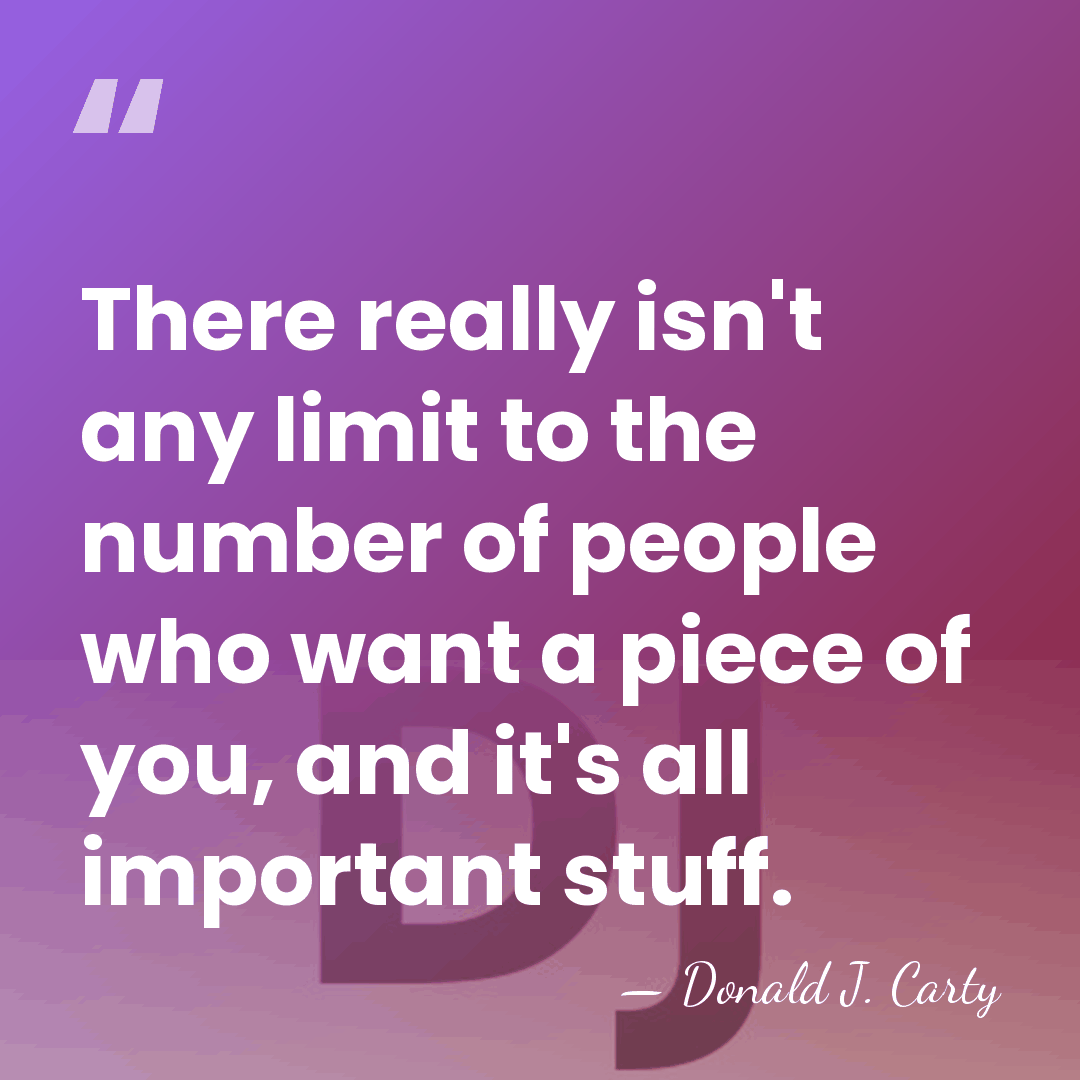 There really isn't any limit to the number of people who want&hellip; - Donald J. Carty
