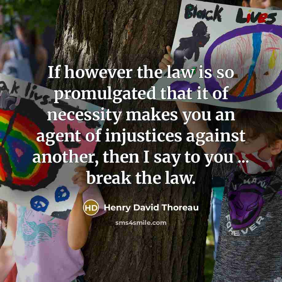 “If however the law is so promulgated that it of…” quote by Henry David Thoreau
