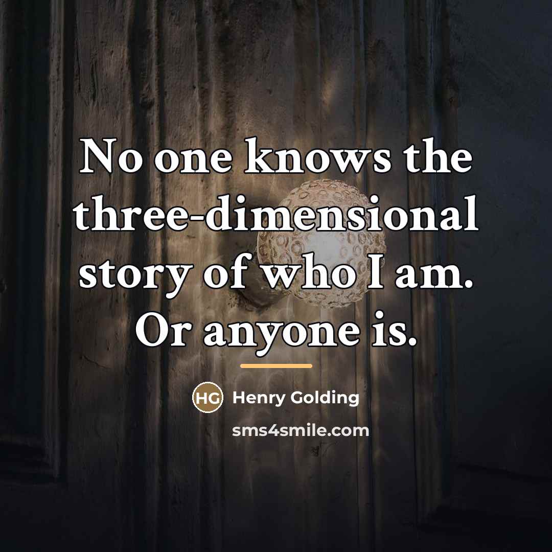 “No one knows the three-dimensional story of who I am.…” quote by Henry Golding