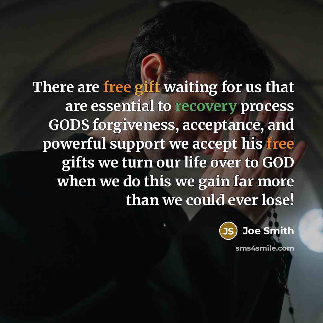 “There are free gift waiting for us that are essential…” quote by Joe Smith