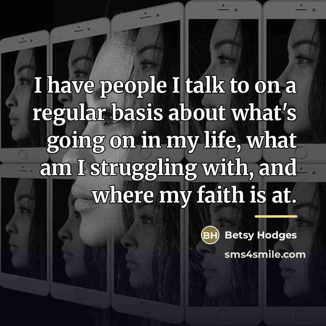“I have people I talk to on a regular basis…” quote by Betsy Hodges