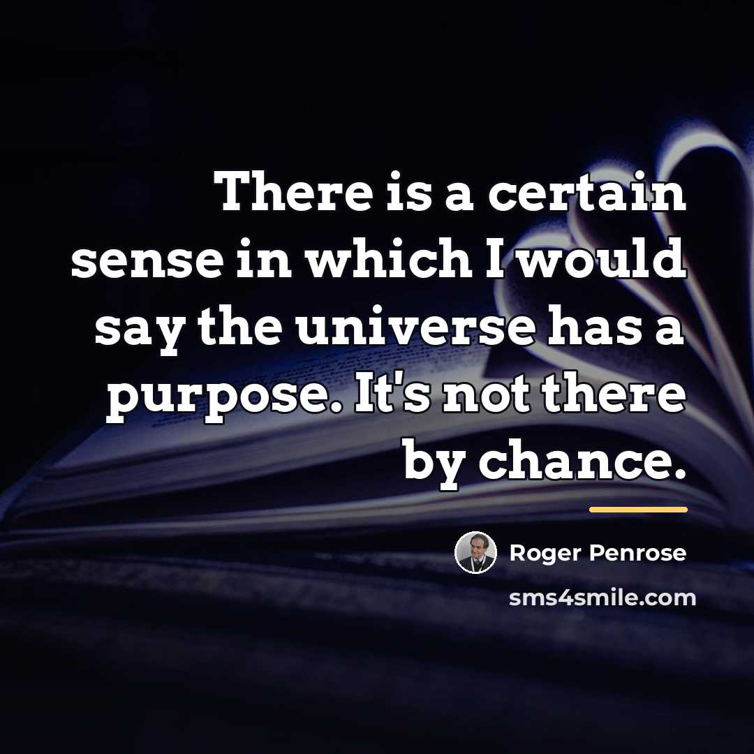 “There is a certain sense in which I would say…” quote by Roger Penrose