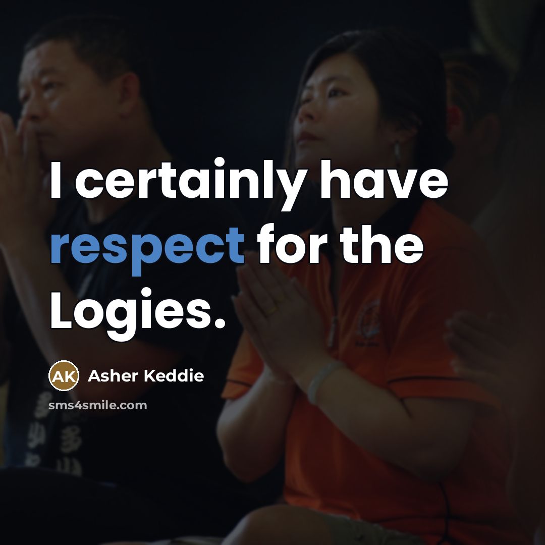 “I certainly have respect for the Logies.…” quote by Asher Keddie