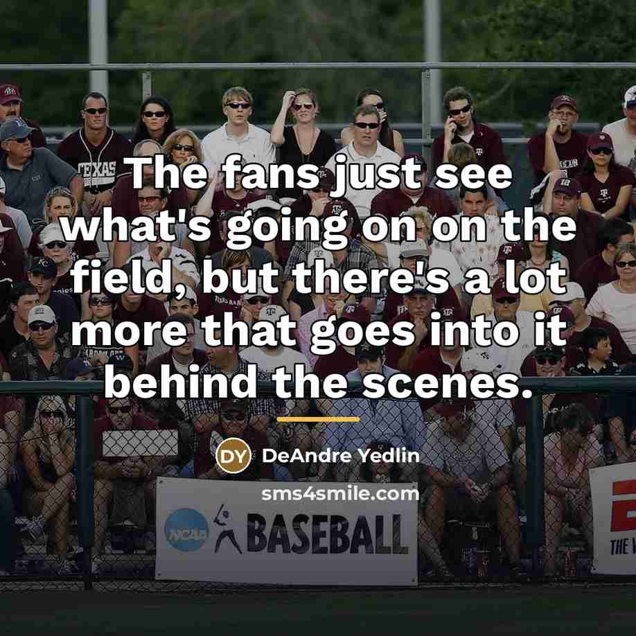 “The fans just see what's going on on the field,…” quote by DeAndre Yedlin