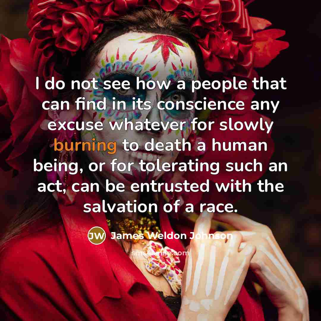 “I do not see how a people that can find…” quote by James Weldon Johnson