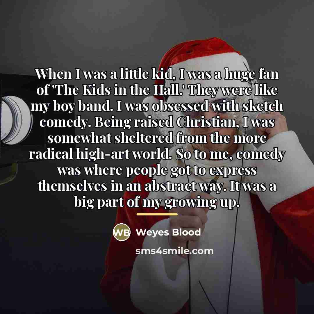 “When I was a little kid, I was a huge…” quote by Weyes Blood