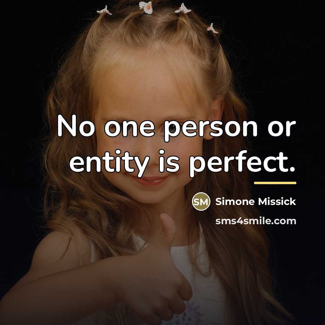 “No one person or entity is perfect.…” quote by Simone Missick