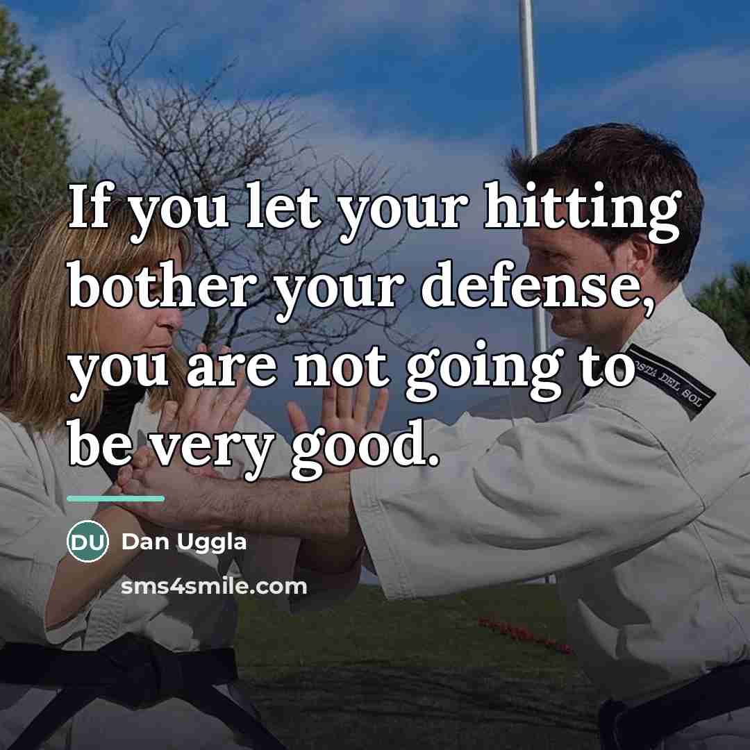 “If you let your hitting bother your defense, you are…” quote by Dan Uggla